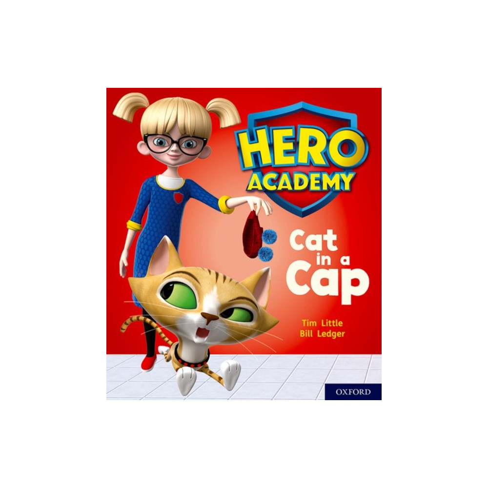 Produktbild för Hero Academy: Oxford Level 1+, Pink Book Band: Cat in a Cap (häftad, eng)