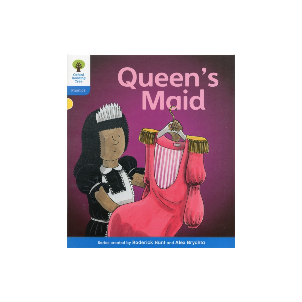 Produktbild för Oxford Reading Tree: Level 3: Floppy's Phonics Fiction: The Queen's Maid (häftad, eng)