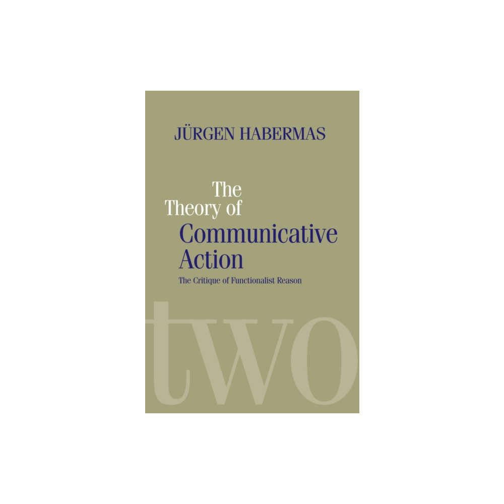 Produktbild för The Theory of Communicative Action (häftad, eng)