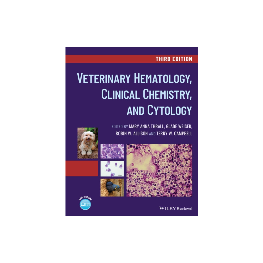 Produktbild för Veterinary Hematology, Clinical Chemistry, and Cytology (inbunden, eng)