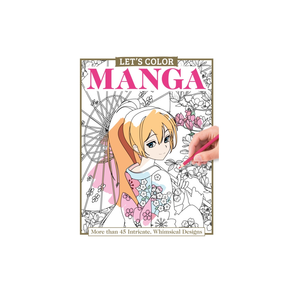 Produktbild för Let's Color Manga (häftad, eng)