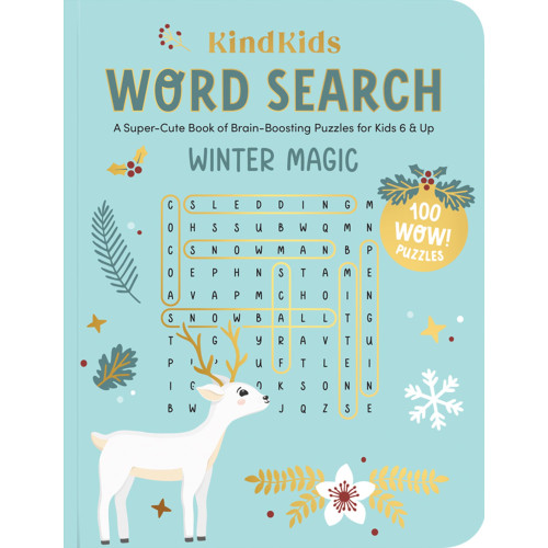 Schiffer Publishing Kindkids Word Search Winter Magic (häftad, eng)