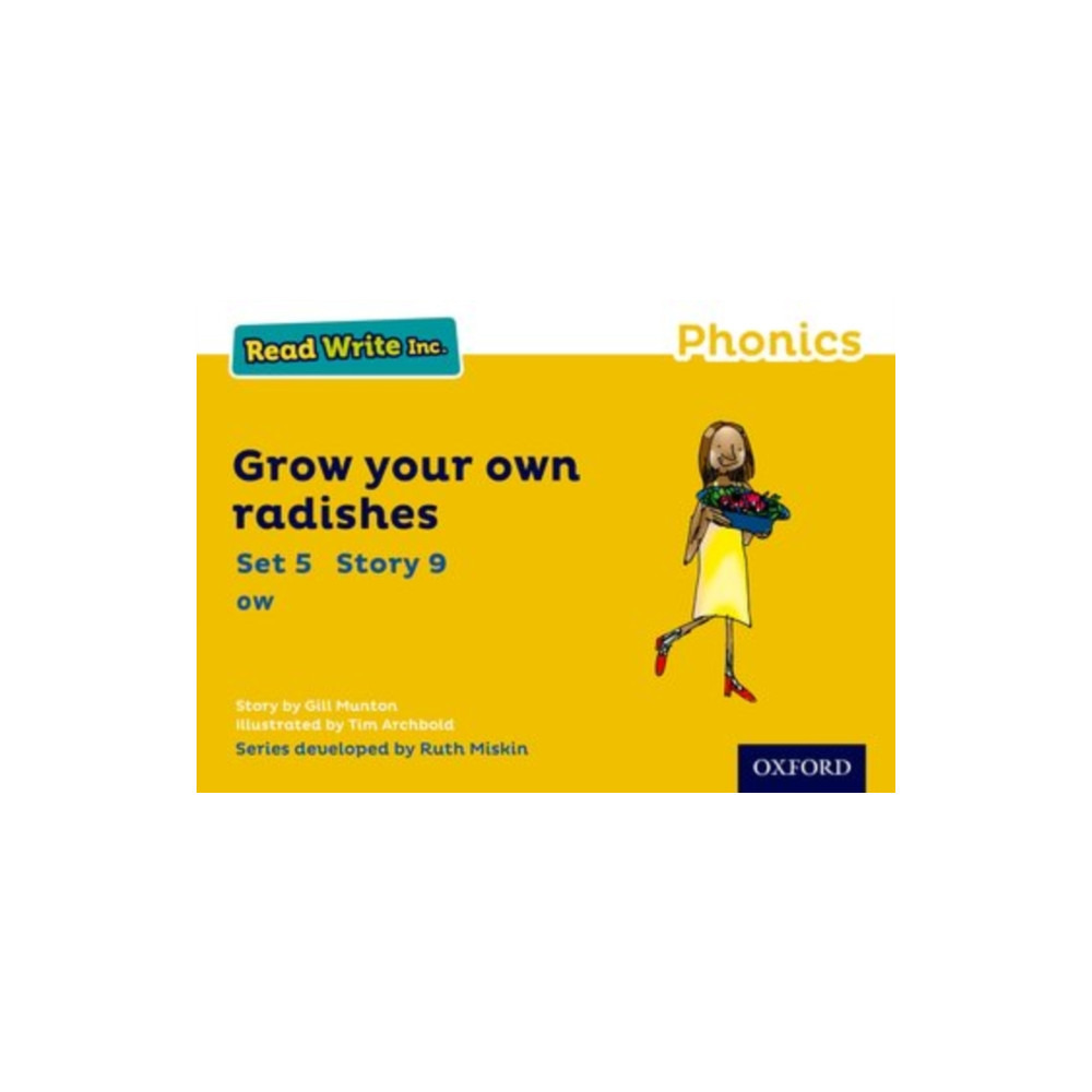 Produktbild för Read Write Inc. Phonics: Grow Your Own Radishes (Yellow Set 5 Storybook 9) (häftad, eng)
