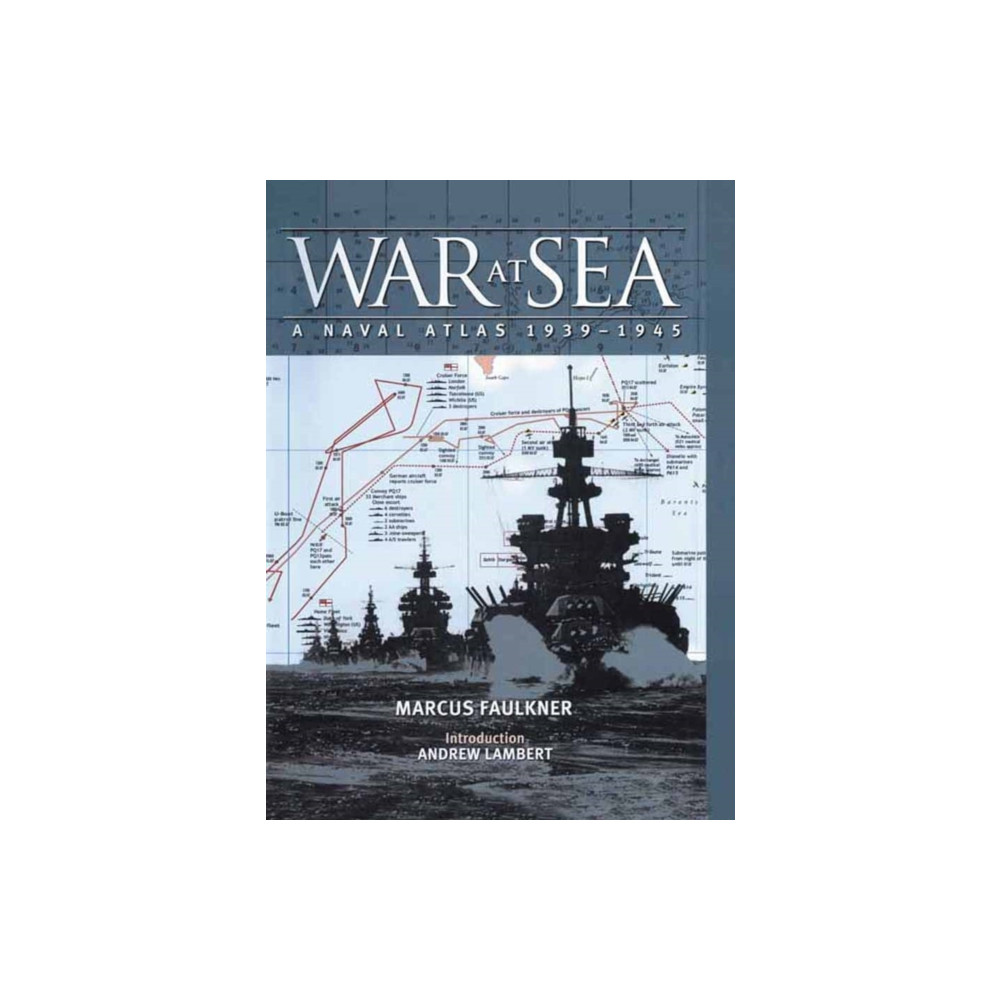 Produktbild för War at Sea: A Naval Atlas 1939-1945 (inbunden, eng)