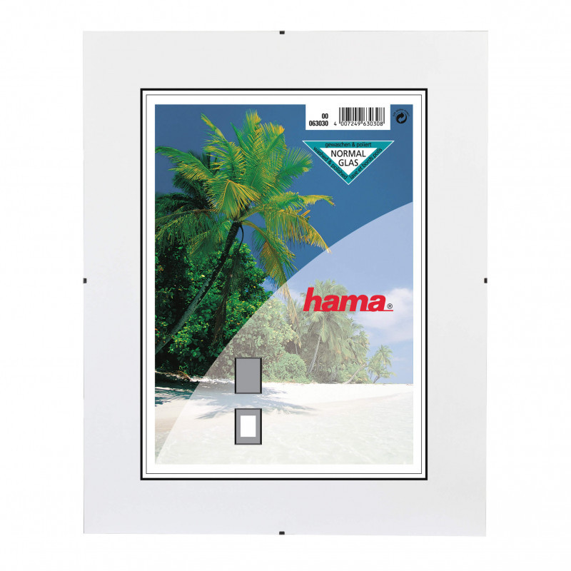 Produktbild för Clipsram 30x40 cm normalglas Bildstorlek 20 x 28 cm