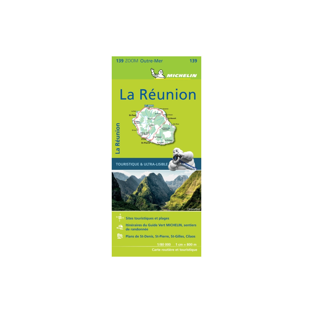 Produktbild för La Reunion - Zoom Map 139