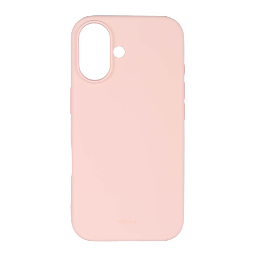 ONSALA Back Sil Touch Recycled MagSerie iPhone 16 Chalk Pink