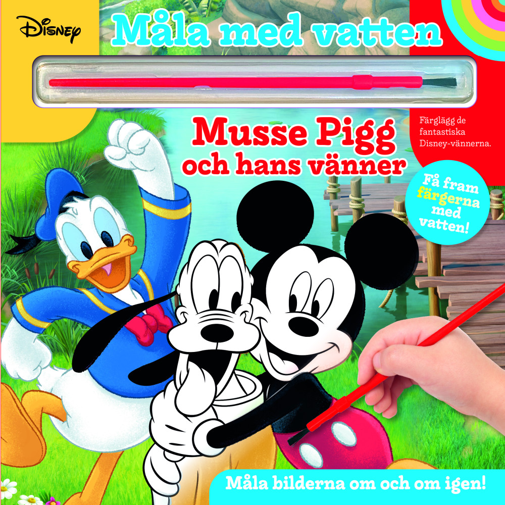 Produktbild för Musse Pigg och hans vänner (bok, board book)