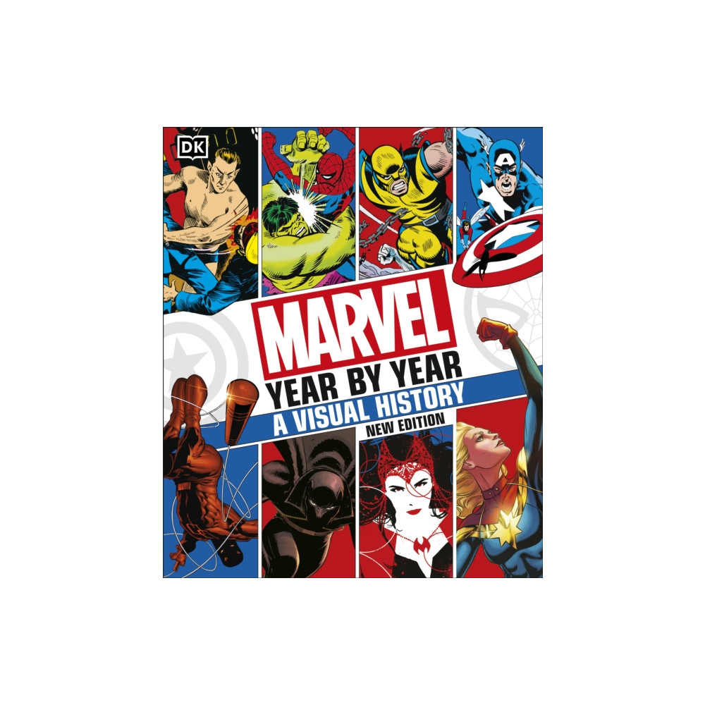 Produktbild för Marvel Year By Year A Visual History New Edition (inbunden, eng)