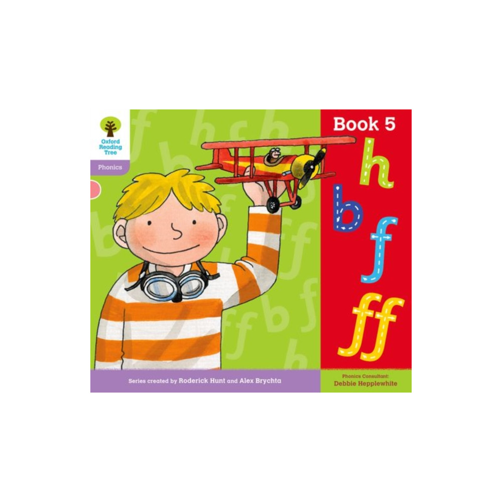 Produktbild för Oxford Reading Tree: Level 1+: Floppy's Phonics: Sounds and Letters: Book 5 (häftad, eng)