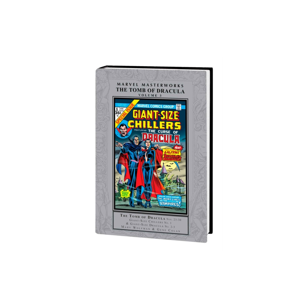 Produktbild för Marvel Masterworks: The Tomb of Dracula Vol. 3 (inbunden, eng)