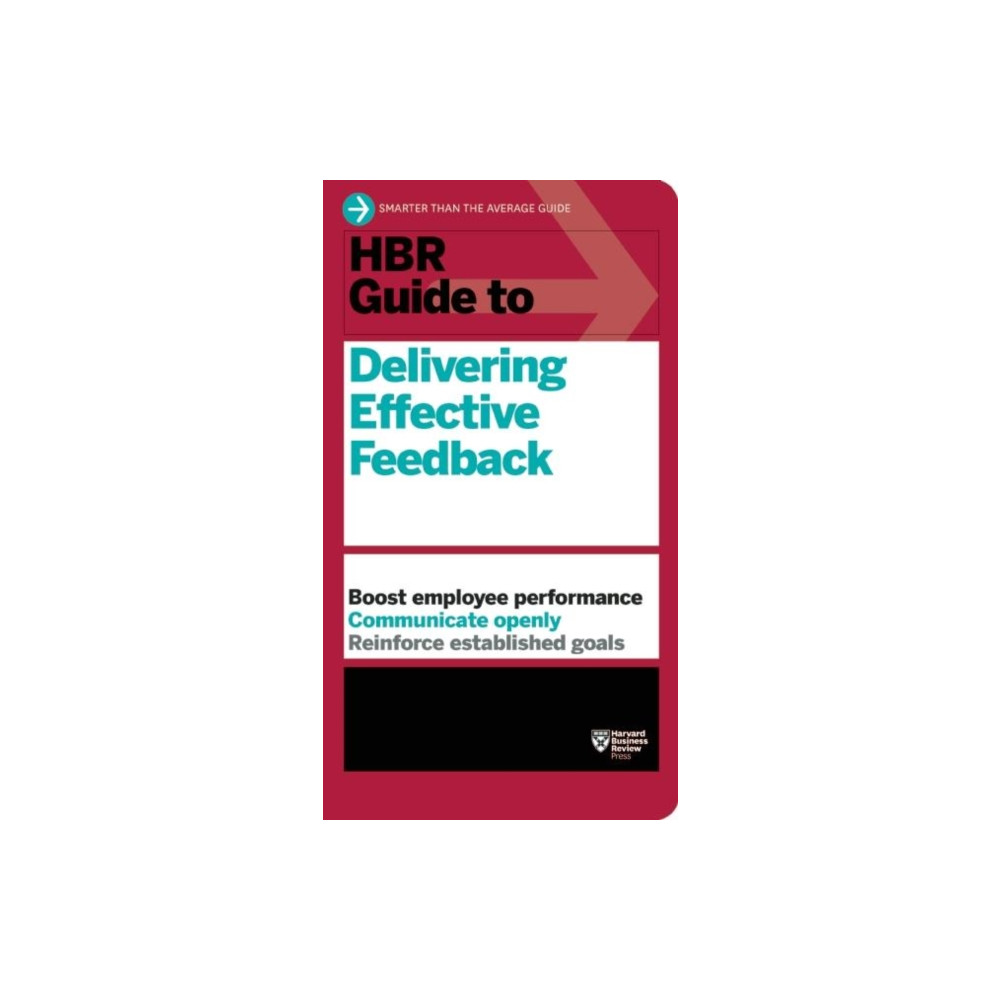 Produktbild för HBR Guide to Delivering Effective Feedback (HBR Guide Series) (häftad, eng)