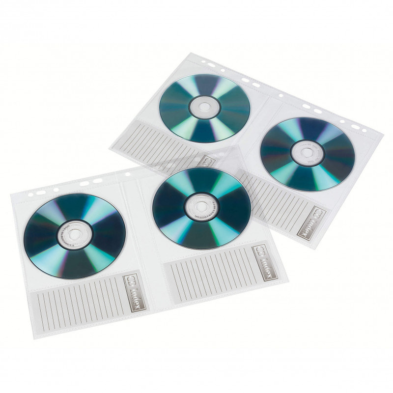 Produktbild för CD/DVD Förvaring för Pärm A4