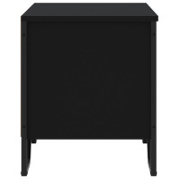 Produktbild för Skoskåp svart 90x38x45,5 cm konstruerat trä