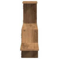 Produktbild för Vägghylla ek 104x15x49 cm konstruerat trä