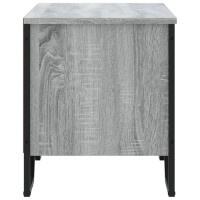 Produktbild för Skoskåp grå sonoma 90x38x45,5 cm konstruerat trä