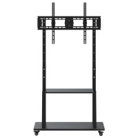 Produktbild för Tv-ställ på hjul för 32-90 tums skärm max VESA 800x600 mm 100kg