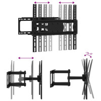 Produktbild för Tv-väggfäste för 26-70 tums skärm max VESA 400x400 mm 40kg