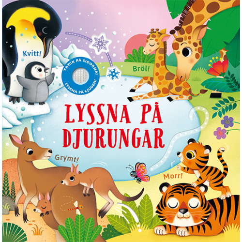 Sam Taplin Lyssna på djurungar (bok, board book)