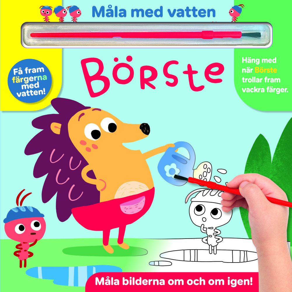 Produktbild för Börste (bok, board book)