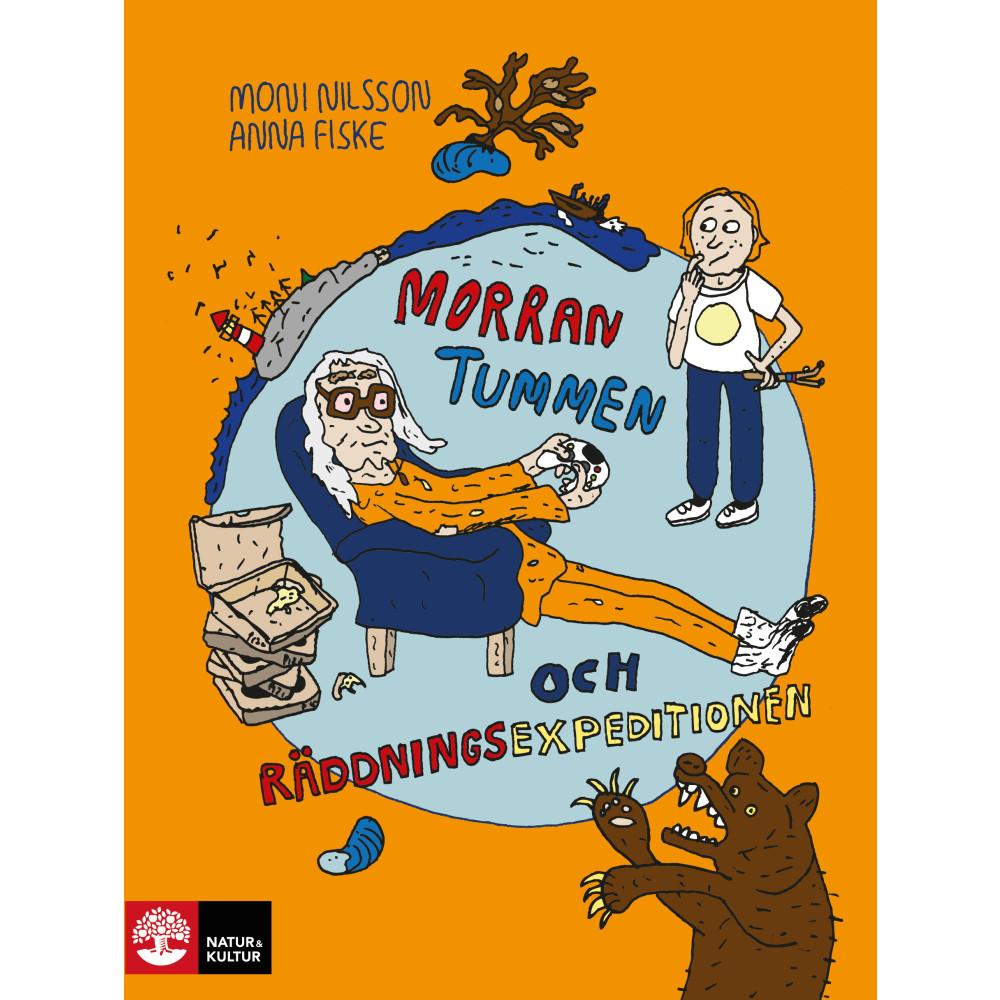 Produktbild för Morran, Tummen och räddningsexpeditionen (inbunden)