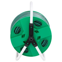 Produktbild för Slangvinda med slangkoppling 0,75" 20 m PVC