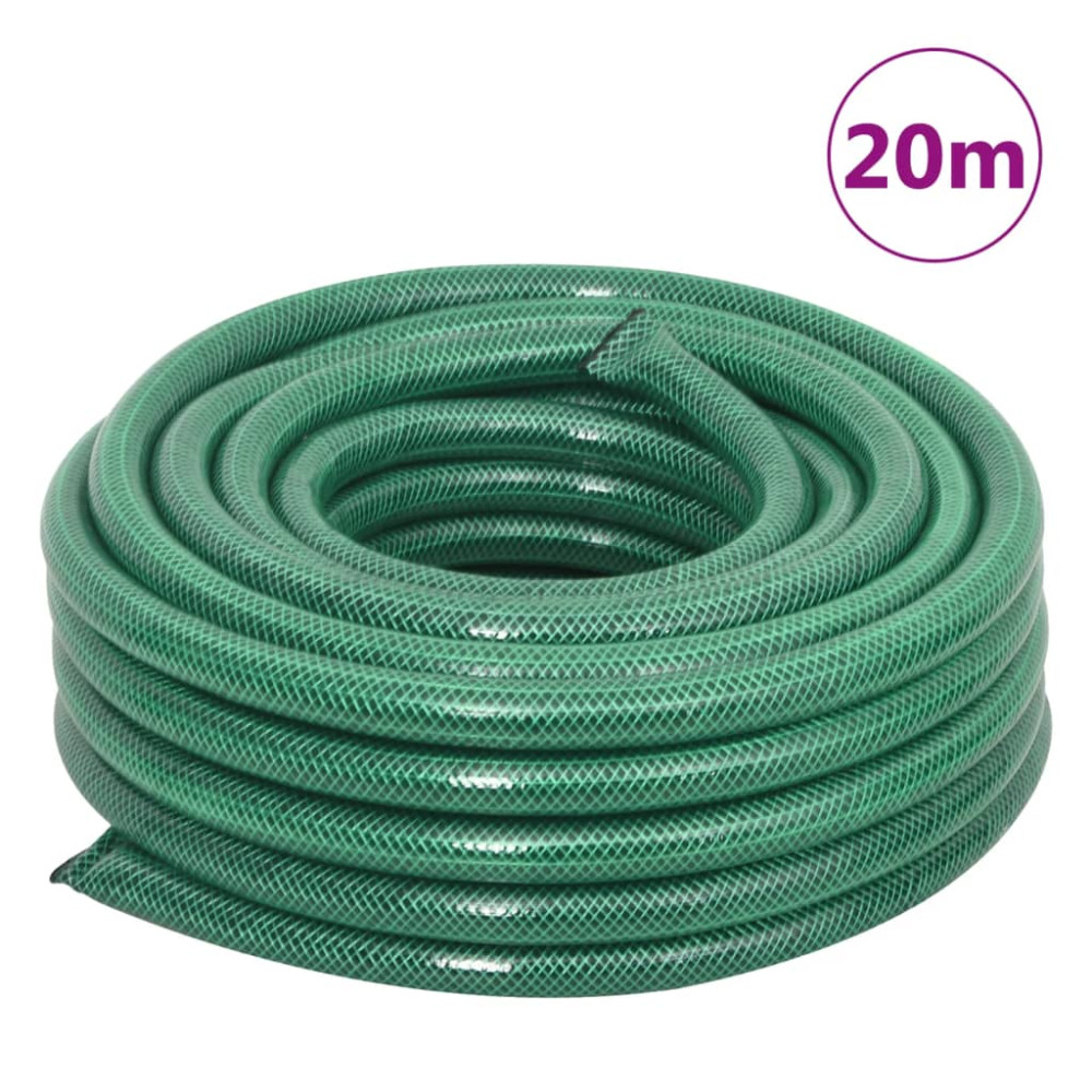 Produktbild för Slangvinda med slangkoppling 0,75" 20 m PVC