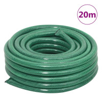 Produktbild för Slangvinda med slangkoppling 0,75" 20 m PVC