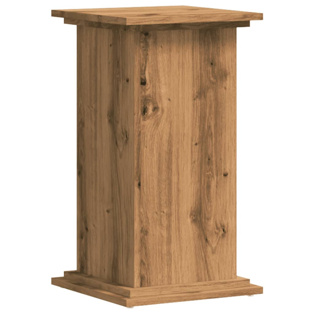 Produktbild för Växtställ ek 33x33x60 cm konstruerat trä