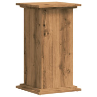 Produktbild för Växtställ ek 33x33x60 cm konstruerat trä