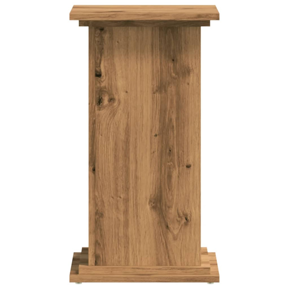 Produktbild för Växtställ ek 33x33x60 cm konstruerat trä