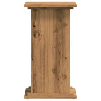 Produktbild för Växtställ ek 33x33x60 cm konstruerat trä