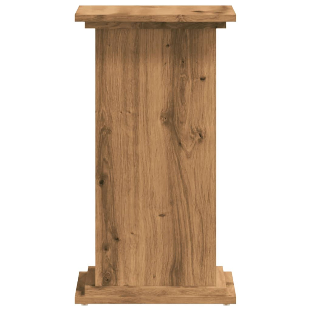 Produktbild för Växtställ ek 33x33x60 cm konstruerat trä