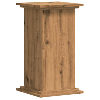Produktbild för Växtställ ek 33x33x60 cm konstruerat trä