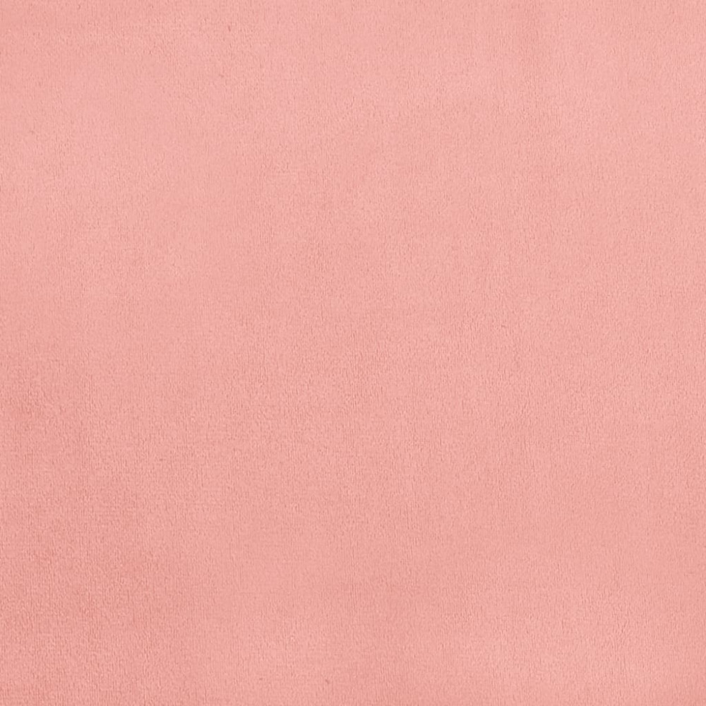 Produktbild för Pocketresårmadrass medium rosa 90x220x20 cm sammet