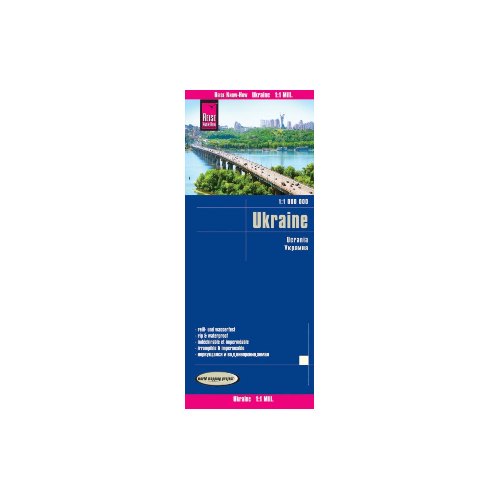 Produktbild för Ukraine (1:1.000.000)
