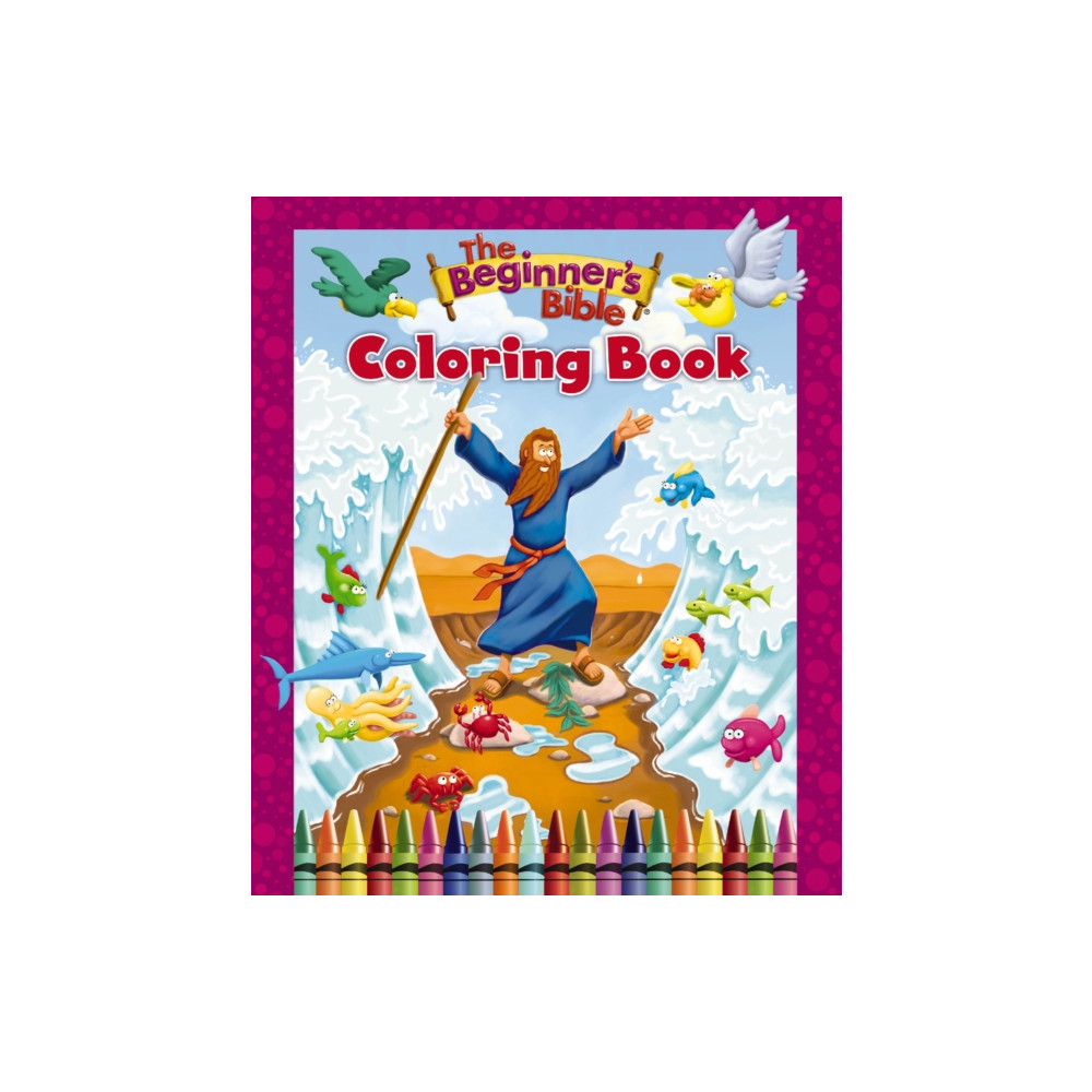 Produktbild för The Beginner's Bible Coloring Book (häftad, eng)