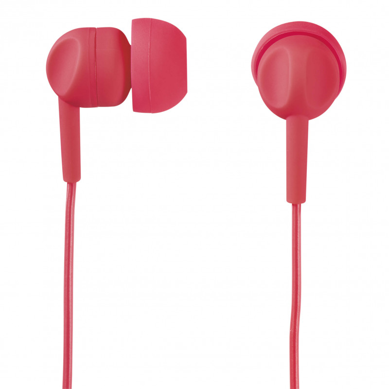 Produktbild för Hörlur In-Ear Mic Röd