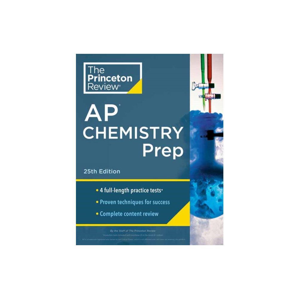 Produktbild för Princeton Review AP Chemistry Prep, 2024 (häftad, eng)