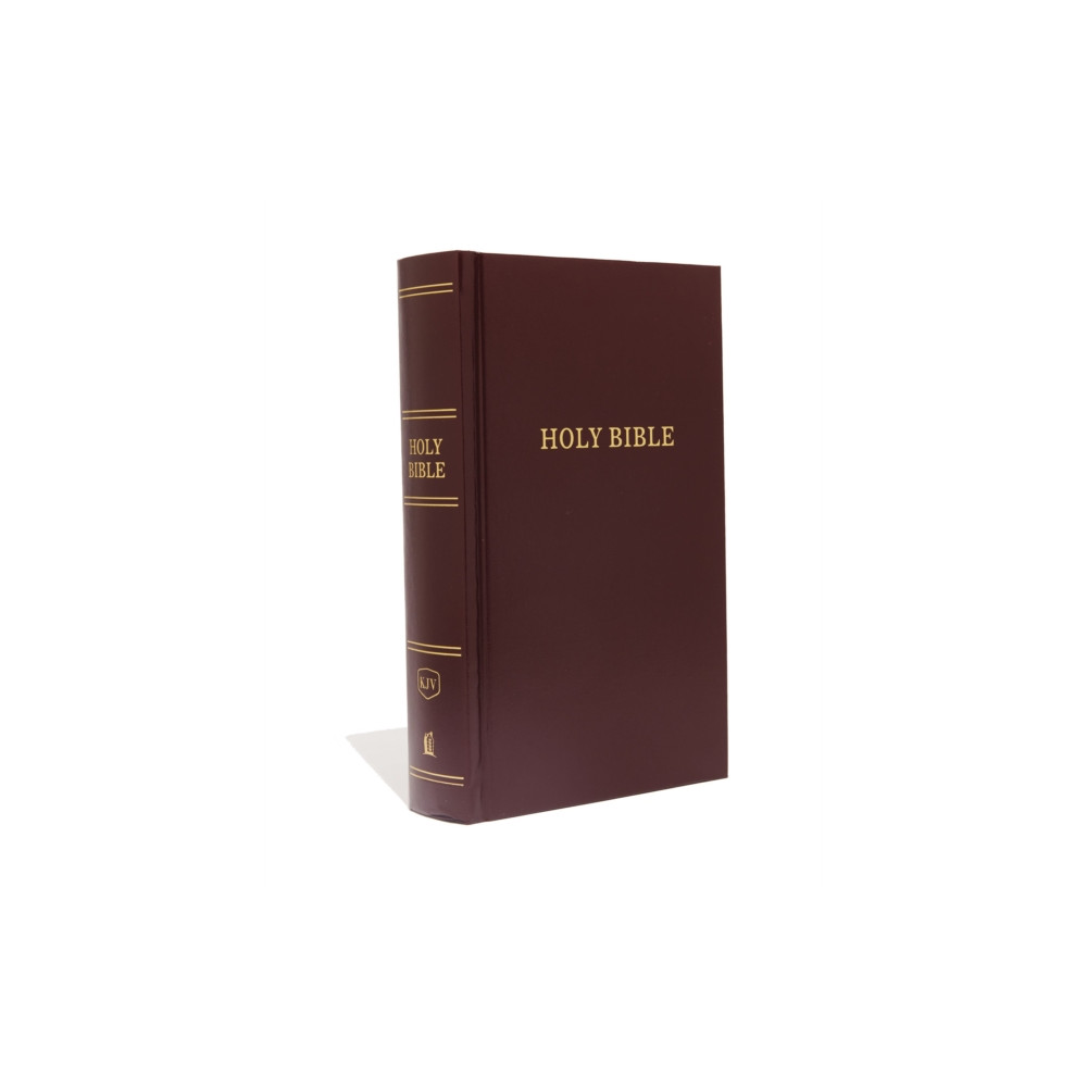 Produktbild för KJV, Pew Bible, Large Print, Hardcover, Burgundy, Red Letter, Comfort Print (inbunden, eng)