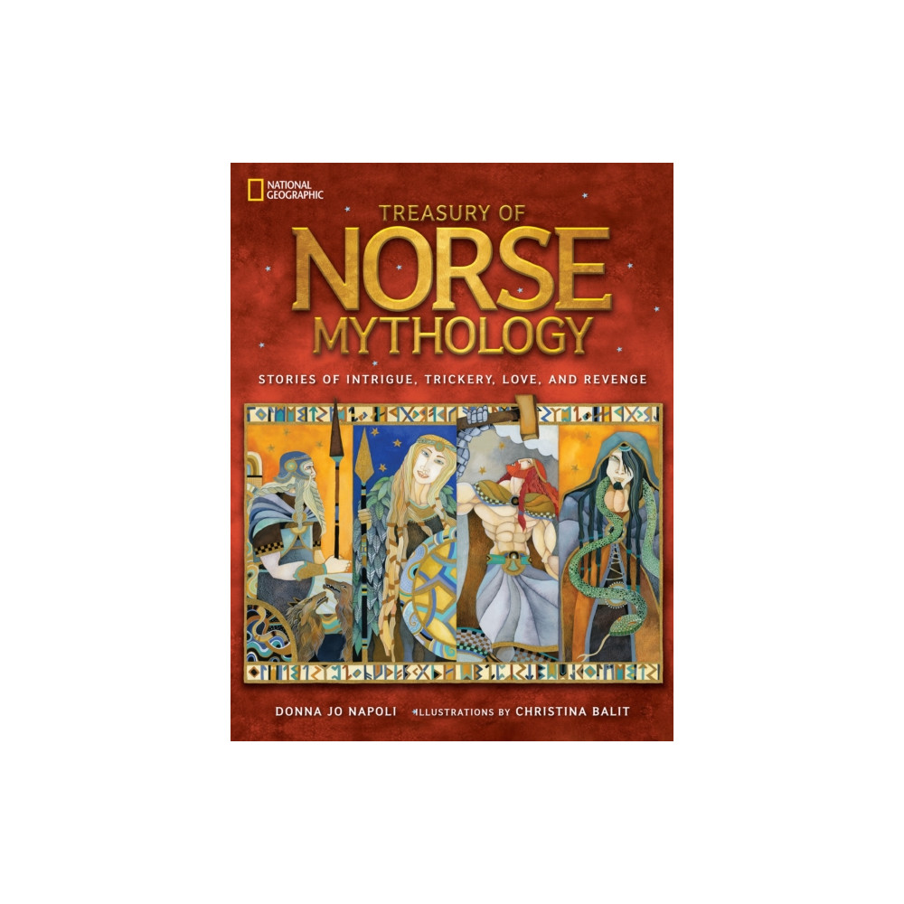 Produktbild för Treasury of Norse Mythology (inbunden, eng)