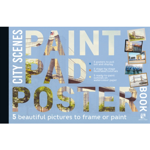 Search Press Ltd Paint Pad Poster Book: City Scenes (häftad, eng)