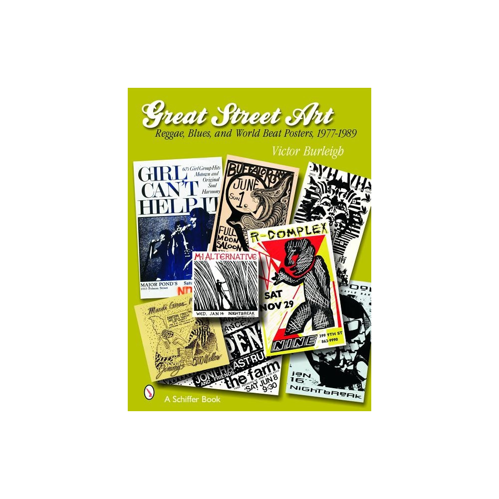 Produktbild för Great Street Art: Reggae, Blues, And World Beat  Posters, 19 (häftad, eng)