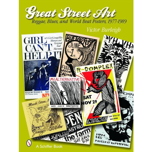 Schiffer Publishing Great Street Art: Reggae, Blues, And World Beat  Posters, 19 (häftad, eng)