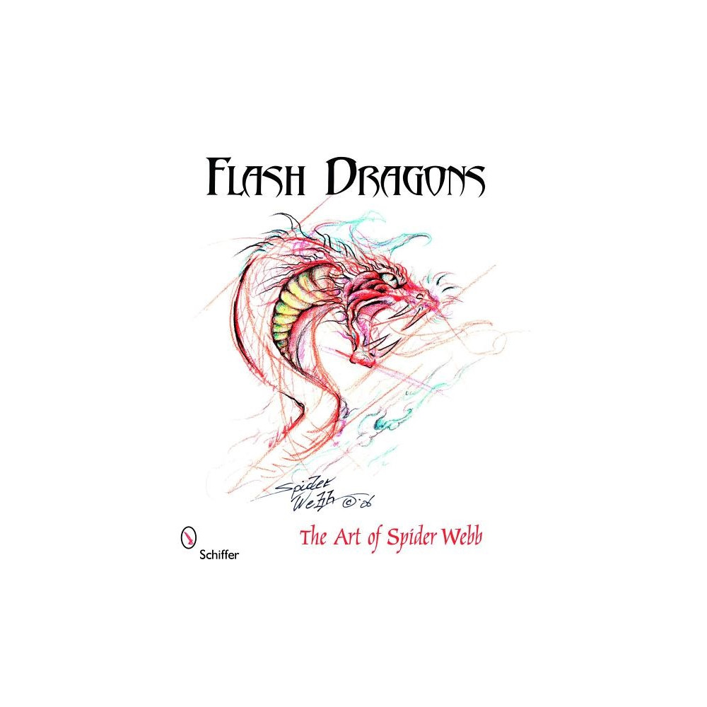 Produktbild för Flash Dragons : The Art of Spider Webb (häftad, eng)