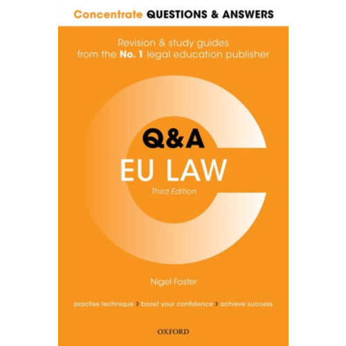 Oxford University Press Concentrate Questions and Answers EU Law (häftad, eng)