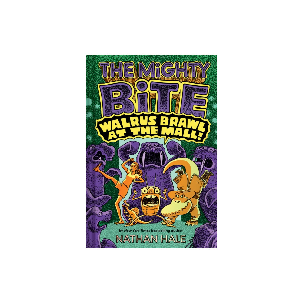 Produktbild för Walrus Brawl at the Mall (The Mighty Bite #2) (inbunden, eng)