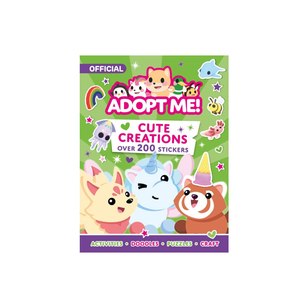 Produktbild för Adopt Me! Cute Creations Sticker Book (häftad, eng)