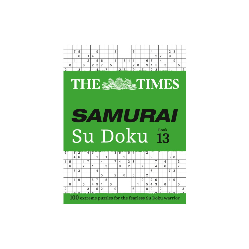Produktbild för The Times Samurai Su Doku 13 (häftad, eng)
