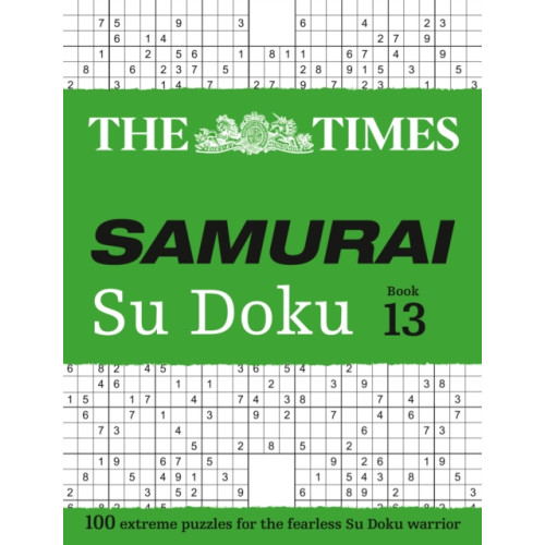 HarperCollins Publishers The Times Samurai Su Doku 13 (häftad, eng)